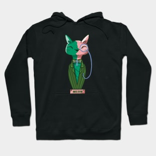 National cat day statuette Hoodie